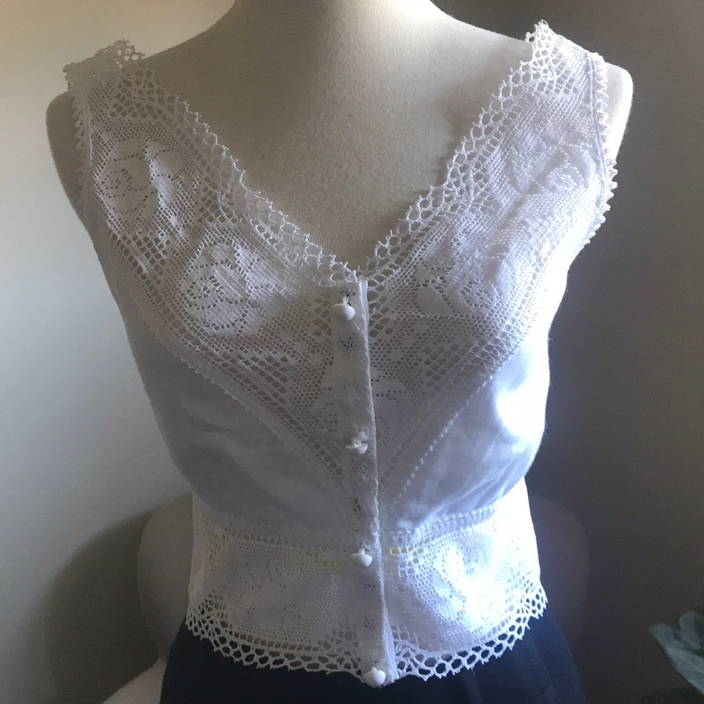 MIGUELINA REVOLVE XS WHITE LINEN TOP NWT